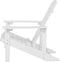 ADIRONDACK - Tuinstoel - Wit - Kunsthout