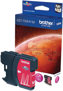Brother LC-1100HYM - Inktcartridge - Origineel - Kleur Magenta
