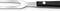 Solea - Vleesvork - Lemmet 21 cm - RVS - Heft POM - Zwart