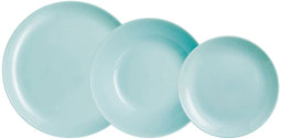Luminarc Diwali Turquesa - Serviesset 18 Onderdelen - Glas - Turkoois (18 stuks)
