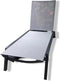 Adkins sunlounger black