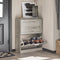 SoBuy FSR137-HG - Schoenenkast - 2 Kleppen - Grijs