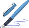Schneider vulpen - Wavy - penpunt A - blauw - S-162133