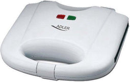 Adler AD 301 - Tosti apparaat - wit - 750 Watt