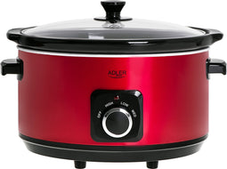 Adler AD-6413R - Slow cooker - 5.8 liter