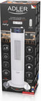 Adler AD 7730 - LCD kolomverwarmer met luchtbevochtiger - Keramisch verwarming