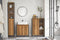 SoBuy BZR65-PF - Smalle Badkamer Opbergkast - Vrijstaand met Uitneembare Wasmand - Bruin - 60x30x90 cm