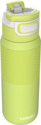 Kambukka Elton - Geïsoleerde waterfles 750ml - 3-in-1 lid - Fluo Groen
