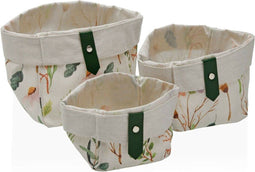 Basket spelset Versa Sansa Vierkant 14 x 14 x 14 cm Textiel