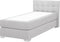 ADMIRAL - Boxspringbed - Grijs - 90 x 200 cm - Polyester