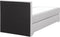 ADMIRAL - Boxspringbed - Grijs - 90 x 200 cm - Polyester