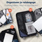 TRVLMORE Kofferset - 3 Delig - 38L Handbagage + 70L en 110L Ruimbagage - Lichtgewicht - Zwart