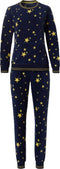 Rebelle Shining Star - Pyjamaset - Fleece - Blauw Geel - Maat 46