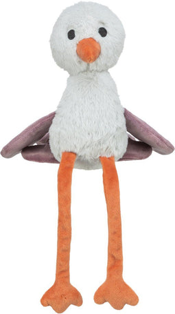 Trixie Be Eco - Hondenspeeltje - Gerecycled pluche - Struisvogel 41 cm
