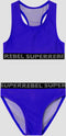 SuperRebel CARMEL - Tanktop Bikini - Duurzaam met Brave Devil - Bright Blue (16/176)
