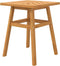vidaXL Bijzettafel 45x45x60 cm massief acaciahout