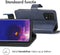 iMoshion Hoesje Geschikt voor Oppo Find X5 5G Hoesje Met Pasjeshouder - iMoshion Luxe Bookcase - Donkerblauw