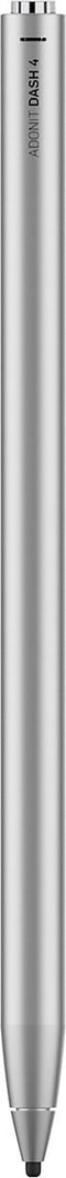 Adonit Dash 4 Stylus - Multimedia Stylus Pen - Oplaadbaar - Zilver