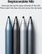 Adonit Neo Duo Stylus Pen Herlaadbaar met Native Palm Rejection Zwart