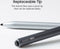 Adonit Neo iPad Stylus Pen Herlaadbaar Native Palm Rejection Zilver
