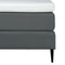 Adore Bouclé Boxspring Antraciet 140x210
