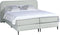 Adore Bouclé Boxspring Antraciet 180x200