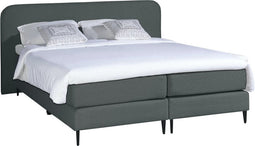 Adore Bouclé Boxspring Antraciet 180x210