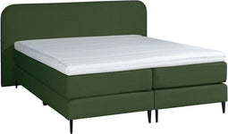 Adore Bouclé Boxspring Groen 140x200