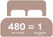 Adore Bouclé Boxspring Oud Roze 180x200