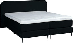 Adore Bouclé Boxspring Zwart 160x200