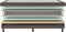 Adore Losse boxspring Bonellvering Bruin 80x220