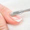 AdroitGoods 3 delige Nagelriem Knipper set - Rose Gold - Cuticle Pusher Duwer Verwijderaar Trimmer Mesje - bokkenpootje nagels