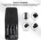 AdroitGoods 4 Delige Luxe Nagelknipper Set - Met Vijl & Lederen Hoes - Pedicure - Manicure Set