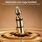 AdroitGoods 6.35mm Male naar 3.5mm Female Audio Jack Adapter - Gold plated