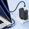 AdroitGoods 60w Usb-C Naar Usb-C Oplaad Kabel - Pd - Snellaad Kabel - Gevlochten Nylon 100 cm