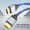 AdroitGoods 8K HDMI Kabel - 2.1 Nylon 8K 60Hz 4K 120Hz - 2 Meter - Grijs