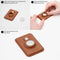AdroitGoods AirTag Kaarthouder Geschikt Voor Magsafe en iPhone - Pasjeshouder/Wallet - Leder/Bruin