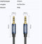 AdroitGoods AUX Kabel 3.5 mm - Audio Kabel - Gold Plated - Male to Male - 3 meter