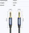 AdroitGoods AUX Kabel 3.5 mm - Audio Kabel - Gold Plated - Male to Male - 2 meter