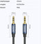 AdroitGoods AUX Kabel 3.5 mm - Audio Kabel - Gold Plated - Male to Male - 2 meter