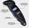 AdroitGoods Bandenspanningsmeter - Bandendrukmeter - Digitaal - Drukmeter - Zwart