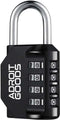 AdroitGoods Combinatieslot Met 4 cijfers - Hangslot - Cijferslot - Grijs
