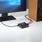 AdroitGoods Digitaal naar Analoog audioconverter - 192 kHz Audio Adapter voor Toslink naar RCA R/L - Met Optische Kabel en Voedings Adapter