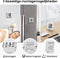 AdroitGoods - Digitale Hygrometer Indoor Thermometer - Wit - Temperatuur Vochtigheid Meter