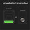 AdroitGoods - Digitale Hygrometer Indoor Thermometer - Zwart - Temperatuur Vochtigheid Meter