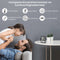 AdroitGoods - Digitale Hygrometer Indoor Thermometer - Zwart - Temperatuur Vochtigheid Meter
