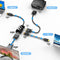 AdroitGoods DisplayPort Naar HDMI/VGA/DVI Adapter - 4K - 1080p