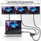 AdroitGoods DisplayPort Naar HDMI/VGA/DVI Adapter - 4K - 1080p