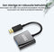 AdroitGoods Displayport naar VGA (D-Sub) female computerkabel - 1080p - Full HD - 10 cm - Zwart