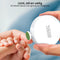 AdroitGoods Elektrische Baby Nagelvijl - Baby Nagelknipper - Manicure Set Baby - Nagelschaartje - 6 Vijlen - Incl. Batterij - Wit